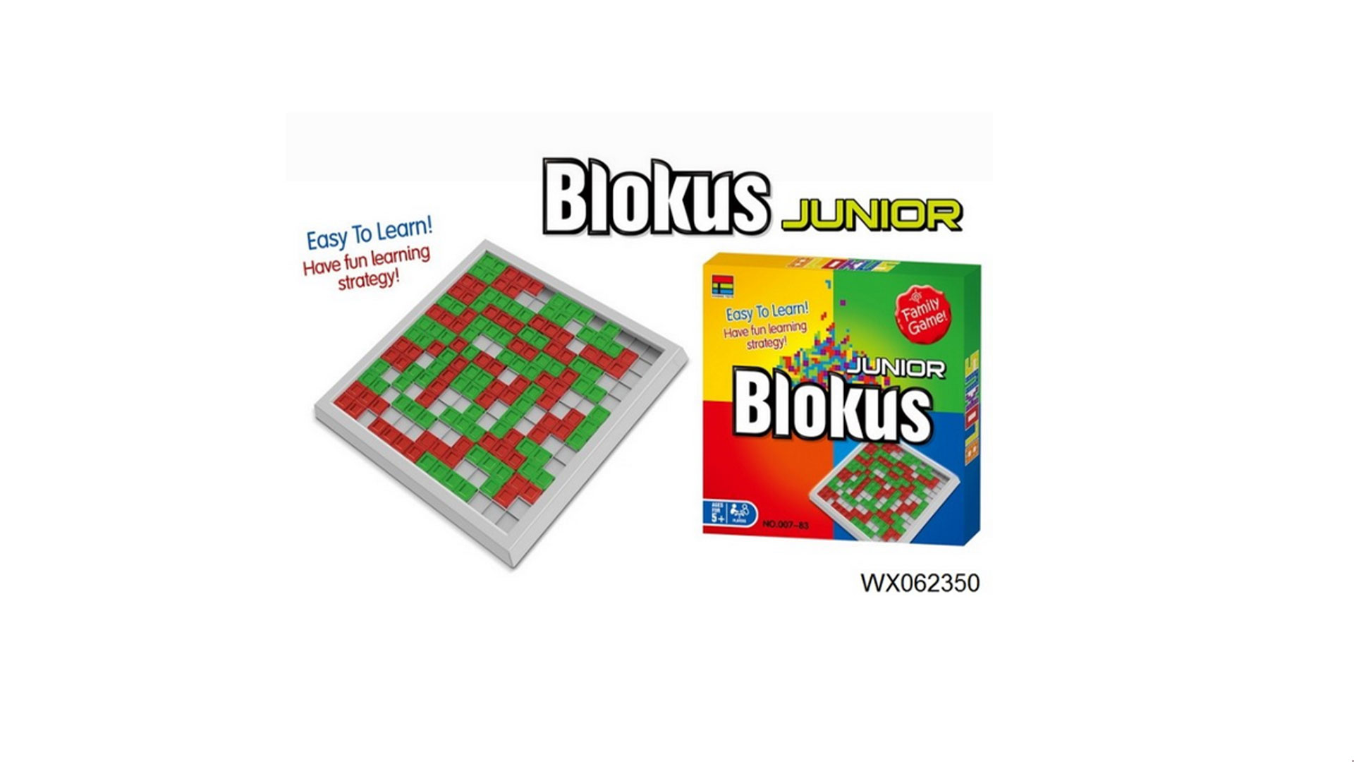 Learning toys and educational toys, write and draw magnetic board, blokus